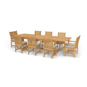 9pc Teak Dining Sets