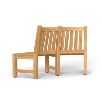 Teak Tree Hugger Bench (1 section)