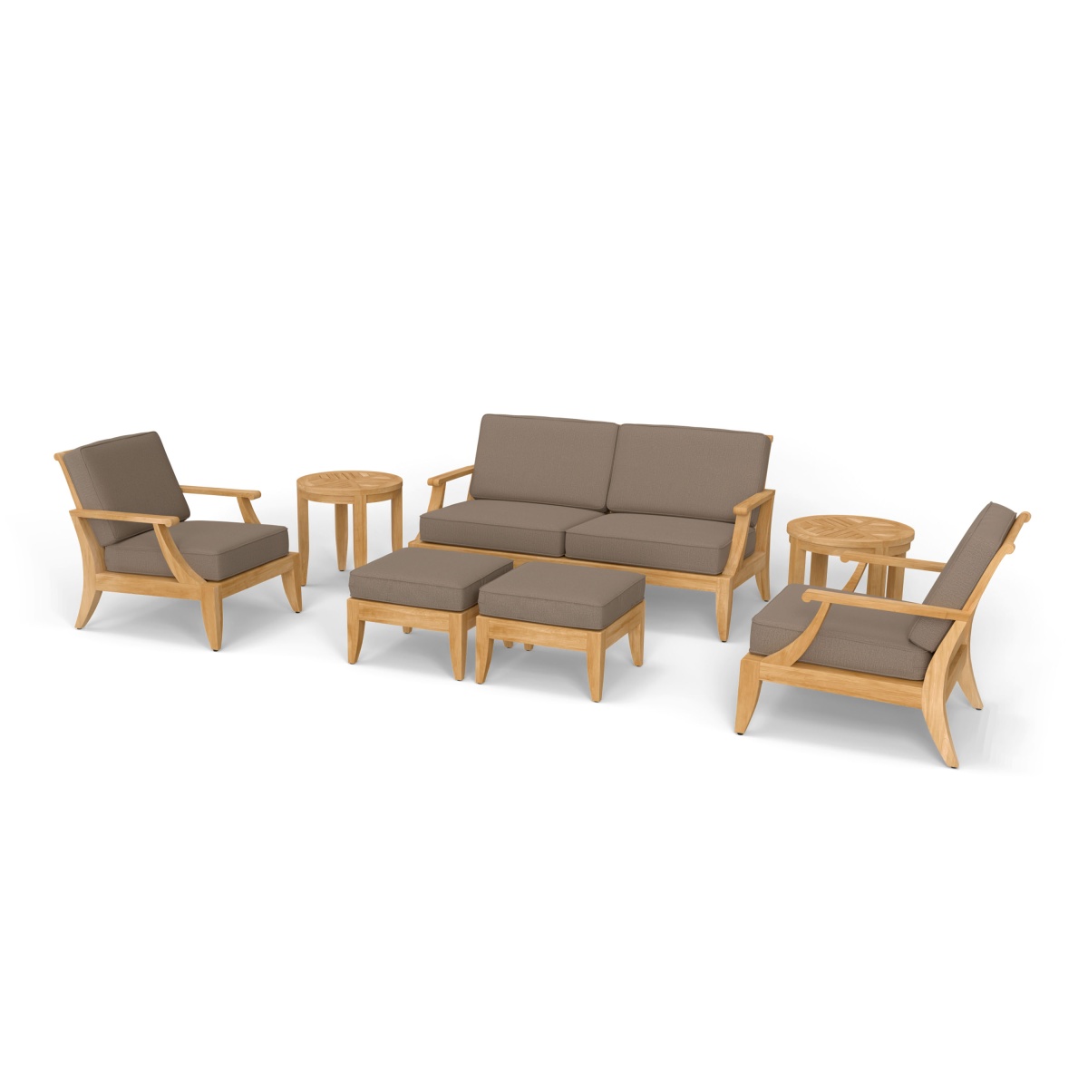 Laguna 7 pc 66 inch Sofa Set