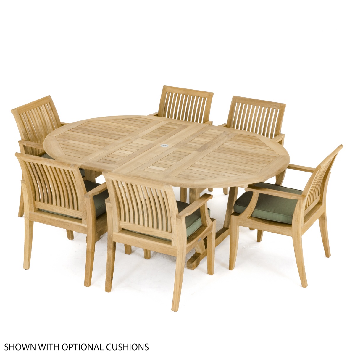 7 pc Martinique Teak Dining Set