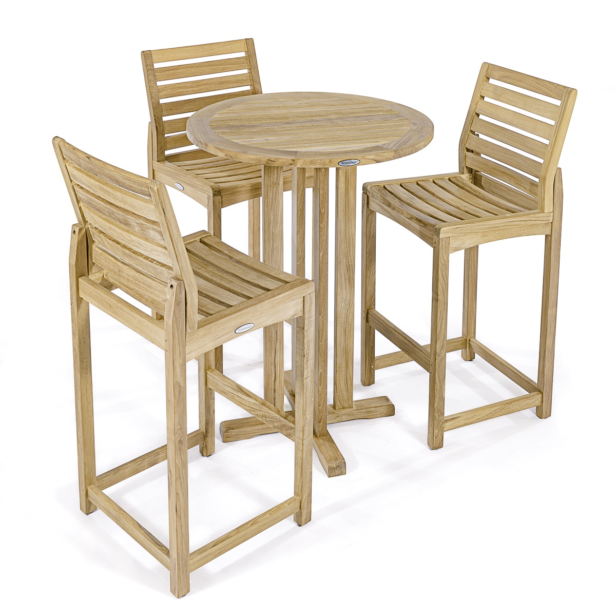 Somerset 4 pc Bistro Teak Bar Set