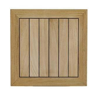Vogue 42 x 42 Table Top Black Base Combo
