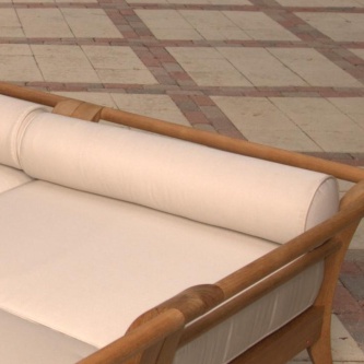 Aman Dais Outdoor Corner Bolster Pillow 31 in